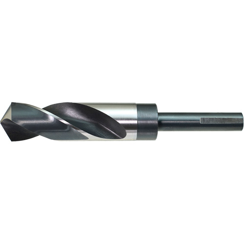 Foret &agrave; queue r&eacute;duite et &agrave; 3 m&eacute;plats S&D DRILLCO, 9/16", Acier rapide, Cannelure 3", Pointe de 118° Brunswick Fyr & Safety