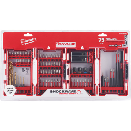 Shockwave Impact Drill & Drive Set Brunswick Fyr & Safety
