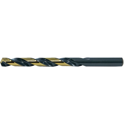 DRILLCO Heavy-Duty Jobber Drill Bit, High Speed Steel, #1, 3-7/8" L, 2-5/8" Flute, 135° Point Angle Brunswick Fyr & Safety