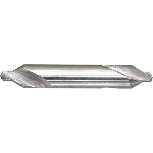 Drillco&reg; Combined Centre Drill & Countersink, #3, 7/64" Small Diameter, 1/4" Large Diameter, High Speed Steel Brunswick Fyr & Safety
