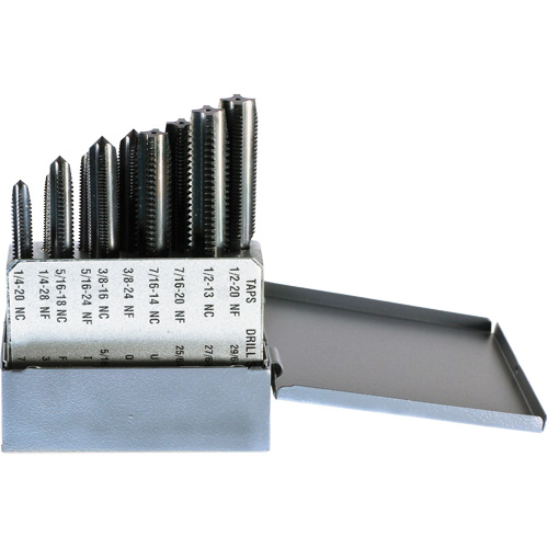 Drillco&reg; Tap Set, 10 Pieces Brunswick Fyr & Safety