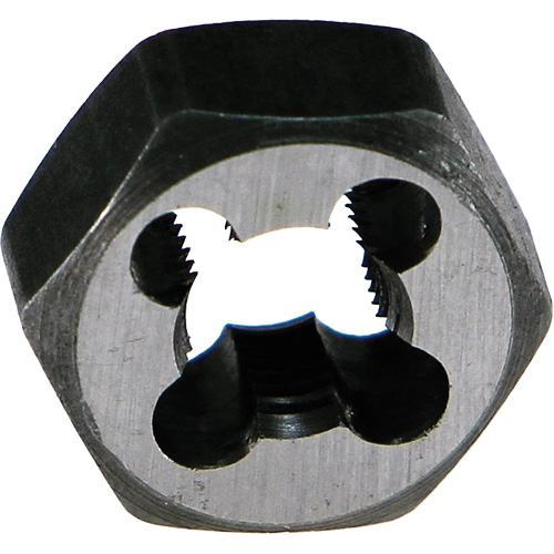DRILLCO Hexagon Threading Die Nut, 12-24 Thread, High Speed Steel Brunswick Fyr & Safety