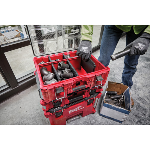 Organisateur grande capacit&eacute; Packout, 15-1/5" x 19-7/10" x 7", Rouge Brunswick Fyr & Safety