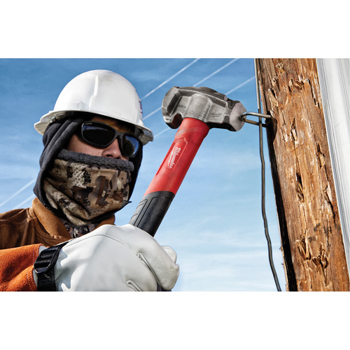 Marteau de monteur de lignes 4-en-1, 32 oz, Prise en Fibre de verre, 15" lo Brunswick Fyr & Safety