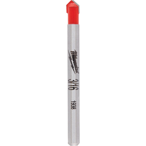 Foret pour verre et carreaux, 3/16", Carbure Brunswick Fyr & Safety