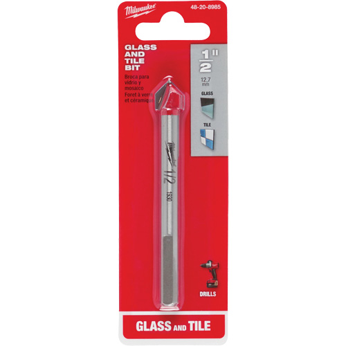 Glass & Tile Bit Set, 4 Pieces, Carbide Brunswick Fyr & Safety