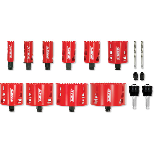 Ensemble de scie-cloche bim&eacute;tallique pour &eacute;lectricien, 16 morceaux Brunswick Fyr & Safety