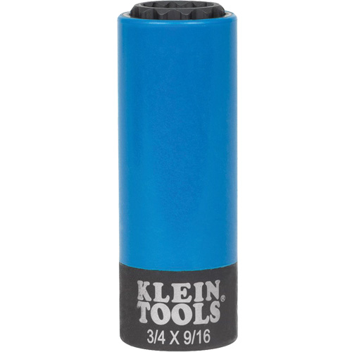 2-in-1 Coated Socket, Impact, 12 Points Brunswick Fyr & Safety