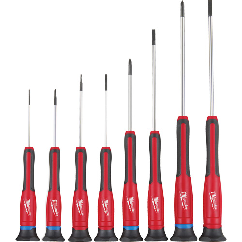 Precision Screwdriver Set, 8 Pcs. Brunswick Fyr & Safety