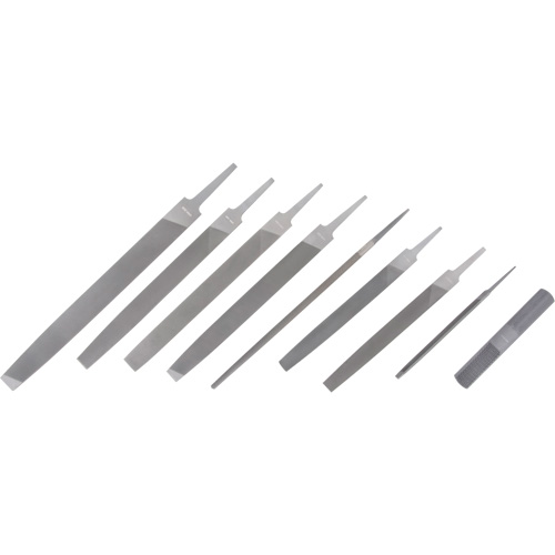 File Set, 9 Pcs Brunswick Fyr & Safety