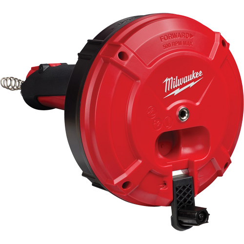 Furet Trapsnake avec dispositif d'alimentation et de retrait Cable-Drive, &eacute;lectrique, 25' Longueur du c&acirc;ble, 1/4" Diam&egrave;tre du c&acirc;ble Brunswick Fyr & Safety