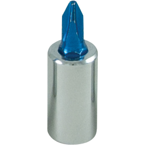 Douille tournevis &agrave; embout bleu, Phillips, #2, Prise 1/4" Brunswick Fyr & Safety