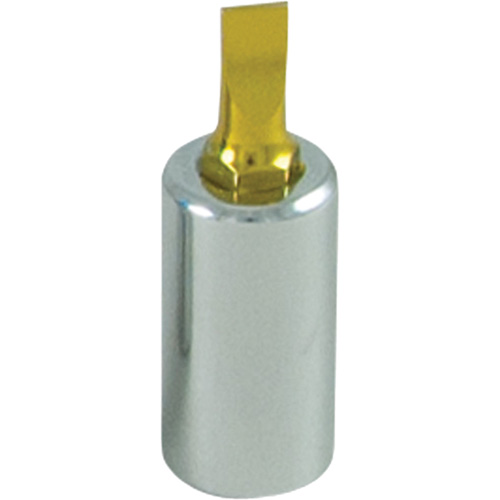 Douille tournevis &agrave; embout dor&eacute;, Fente, 15/64", Prise 1/4" Brunswick Fyr & Safety