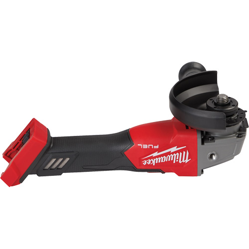 Meuleuse &agrave; frein &agrave; vitesse variable avec interrupteur &agrave; glissi&egrave;re verrouillable M18 Fuel, 18 V, Mandrin 5"/4-1/2", Lithium-ion Brunswick Fyr & Safety