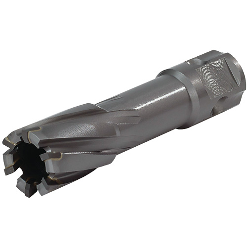 Couteau annulaire &agrave; tige universelle, Diam&egrave;tre de 1/2", Carbure, Profondeur de la coupe de 1", Tige 3/4" Brunswick Fyr & Safety