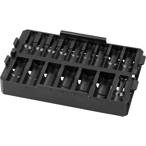 Packout Removable 16-Piece Organizer for Shockwave Impact Duty 1/2" Drive Sockets Brunswick Fyr & Safety