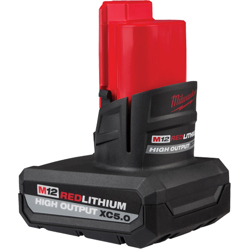 Batterie XC5.0 M12 Redlithium High Output, Lithium-ion, 12 V, 5 Ah Brunswick Fyr & Safety