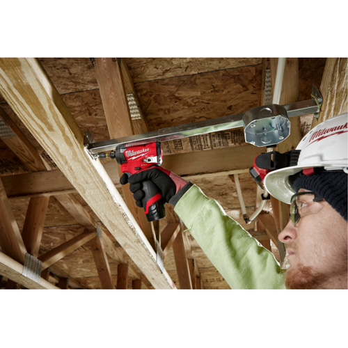 M12 Fuel Hex Impact Driver, 1/4", 1500 in-lbs Max. Torque, 12 V, Lithium-Ion Brunswick Fyr & Safety