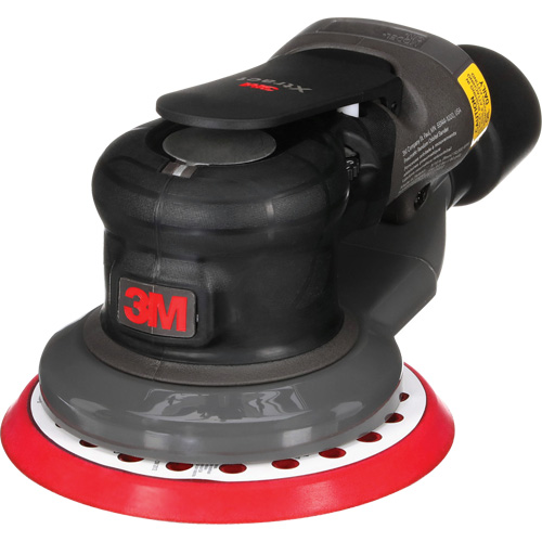 Xtract Pneumatic Random Orbital Sander 88942, 5" Dia., 12000 RPM Brunswick Fyr & Safety