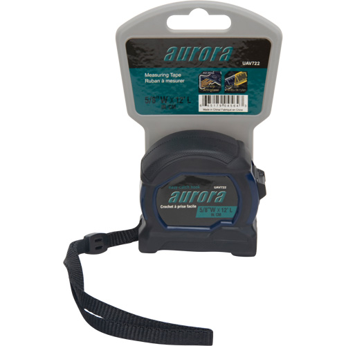 Tape Measure, 5/8" x 12', Imperial & Metric Graduations Brunswick Fyr & Safety