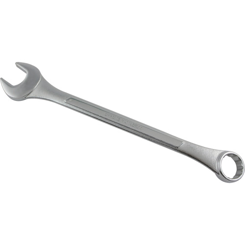 Combination Wrench, 1-1/2", Chrome Finish Brunswick Fyr & Safety