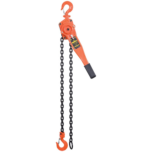 VLP Series Lever Chain Hoist, 10' Lift, 3000 lbs. (1.5 tons) Capacity Brunswick Fyr & Safety