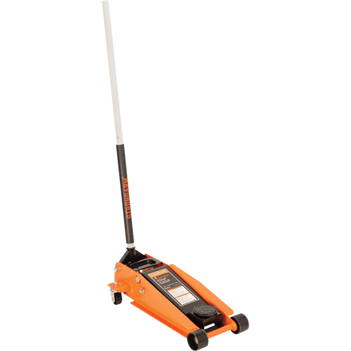 964D 2XP Floor Jack, 4 Ton(s) Capacity, 4-1/3" Lowered, 20-1/2" Raised, Manual Hydraulic Brunswick Fyr & Safety