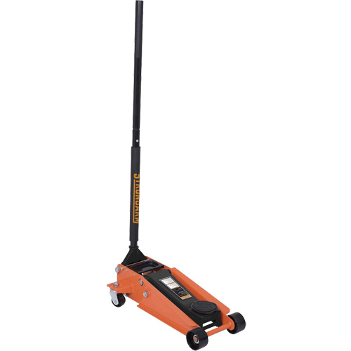 953D 2XP Floor Jack, 3 Ton(s) Capacity, 4-7/10" Lowered, 18-1/10" Raised, Manual Hydraulic Brunswick Fyr & Safety