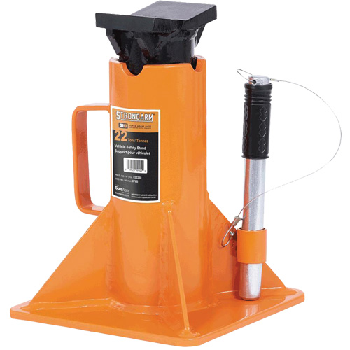 878B Support de cric &agrave; usage intensif, Tige verrouillable, Capacit&eacute; de 22 tonne(s), 13-3/4" - 19-3/4" h Brunswick Fyr & Safety