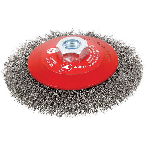 BC615T Crimped Conical Brushes for Angle Grinders Brunswick Fyr & Safety