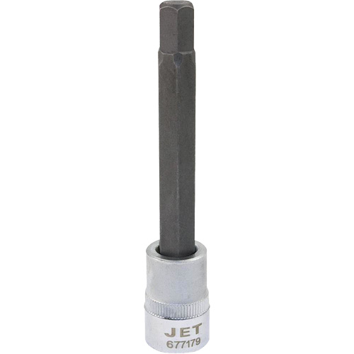 Tr&egrave;s longues douilles &agrave; embout, Hexagonale, 9 mm x 4" lo, Prise 3/8" Brunswick Fyr & Safety