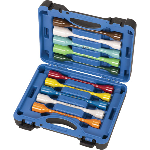 JTLS-1210S Jeux de douilles limiteurs de couple, Prise 1/2", Couple de 65 lb-pi/80 lb-pi/100 lb-pi/120 lb-pi/140 lb-pi/45 lb-pi/135 lb-pi, Multiple Brunswick Fyr & Safety