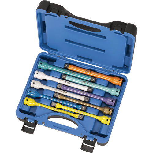 JTLE-10S Jeu de rallonges limiteurs de couple, Prise 1/2"/80 lb-pi, Couple de 65 lb-pi/100 lb-pi/120 lb-pi/140 lb-pi/75 lb-pi/90 lb-pi/110 lb-pi/150 lb-pi/160 lb-pi, Multiple Brunswick Fyr & Safety