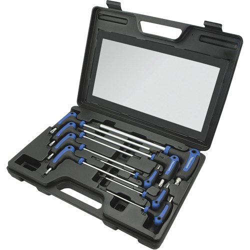 JTTK-9 T-Handle Key Wrench Sets, 9 Pcs., Torx&reg; Brunswick Fyr & Safety