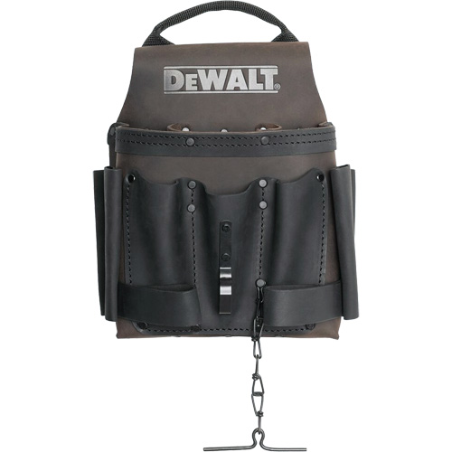 Pochette pour outils d'&eacute;lectricien, Porte-outil multiple, Cuir, 8 Poches Brunswick Fyr & Safety