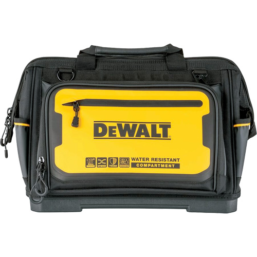 Sac &agrave; outils &agrave; bouche ouverte PRO 16", 31 pochettes, Noir/Jaune Brunswick Fyr & Safety