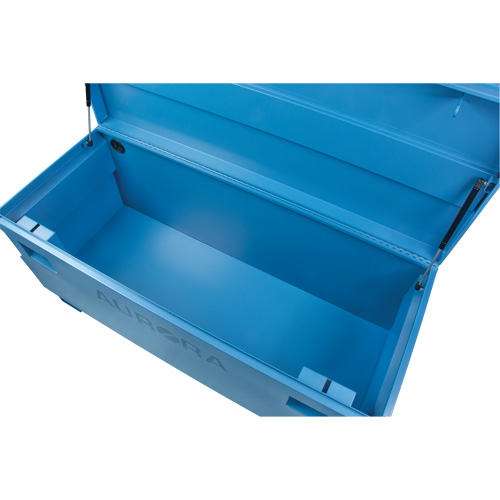 Jobsite Tool Box, 48" x 24" x 27-3/5", Steel, Blue Brunswick Fyr & Safety