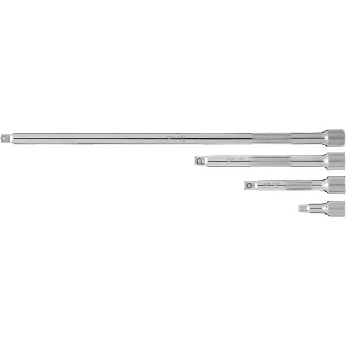 Jeu de rallonges prise, Prise de 1/4", Fini Chrome, 4 Mcx Brunswick Fyr & Safety