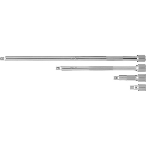 Drive Extension Set, 3/8" Drive, Chrome Finish, 4 Pcs Brunswick Fyr & Safety