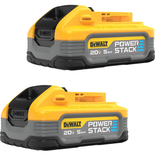 2 batteries POWERSTACK, Lithium-ion, 20 V, 5 Ah Brunswick Fyr & Safety