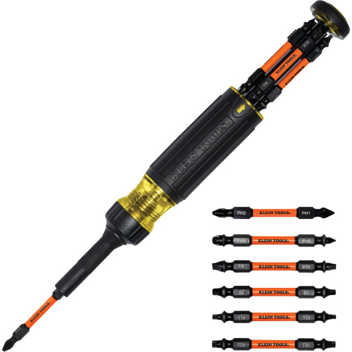 13-in-1 Ratcheting Impact-Rated Screwdriver Brunswick Fyr & Safety