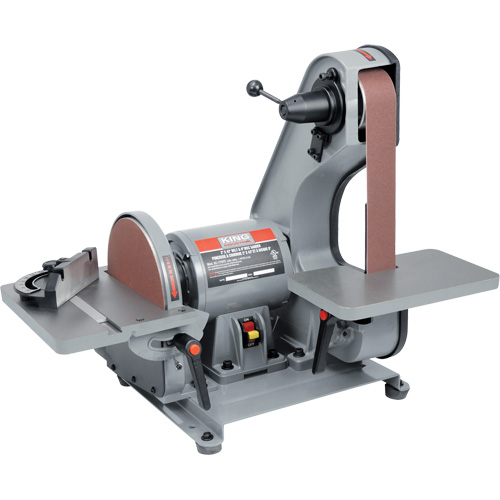 Ponceuse &agrave; bande & disque, 1" la x 42"/2" la x 42" lo Bande, 8" Disque Brunswick Fyr & Safety