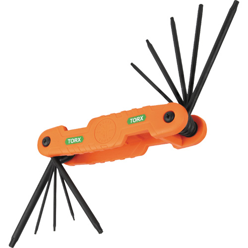 Jeu pliant de cl&eacute;s hexagonales Pro, 10 mcx, Torx Brunswick Fyr & Safety