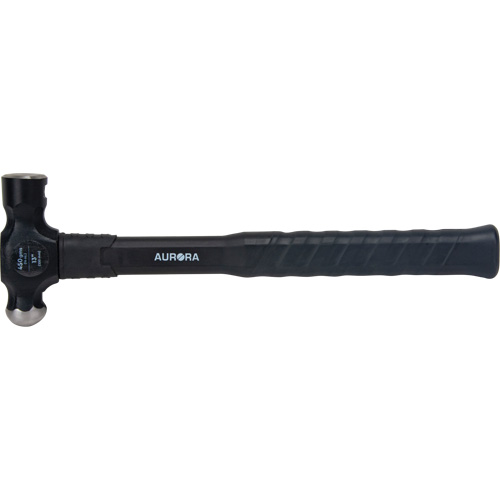 Ball Pein Hammer, 16 oz. Head Weight, Plain Face, Fibreglass Handle Brunswick Fyr & Safety