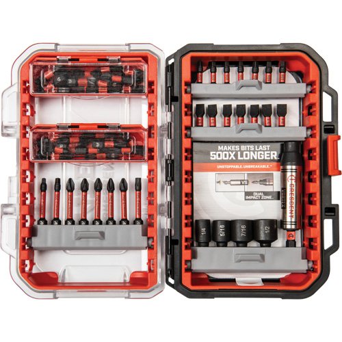 55-Piece VORTEX Bit Holding Fastening Set Brunswick Fyr & Safety