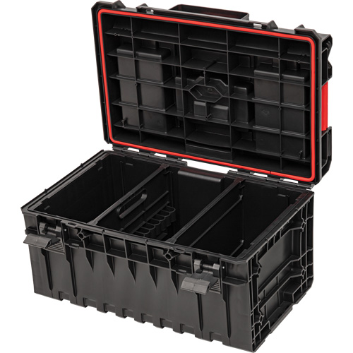 Arx&reg; Medium Toolbox, 23" x 15-1/5" x 12-3/5", Black Brunswick Fyr & Safety
