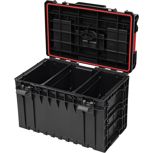 Grande boîte &agrave; outils Arx, 23" x 15-1/5" x 16-1/2", Noir Brunswick Fyr & Safety