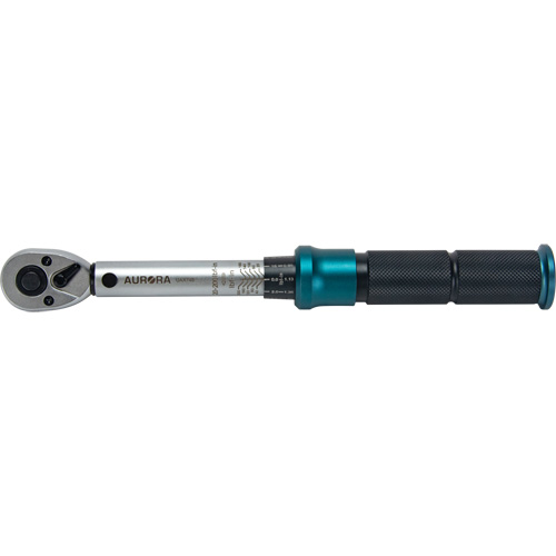 72-Tooth Torque Wrench, Click, 1/4" Square Drive, 20 - 200 in-lbs. Brunswick Fyr & Safety