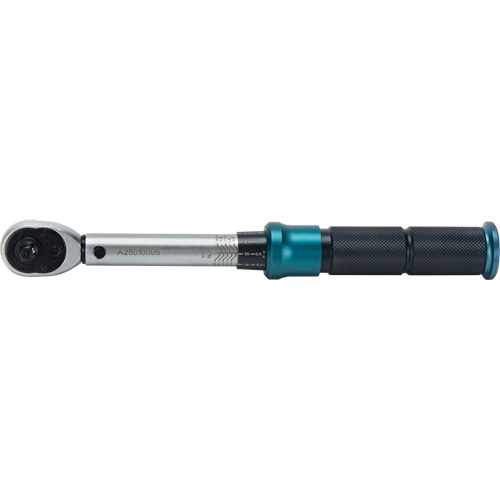 72-Tooth Torque Wrench, Click, 1/4" Square Drive, 20 - 200 in-lbs. Brunswick Fyr & Safety