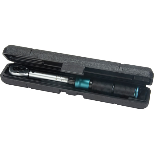 72-Tooth Torque Wrench, Click, 1/4" Square Drive, 20 - 200 in-lbs. Brunswick Fyr & Safety